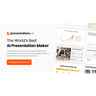 Presentations.AI official company logo for the AI tool