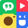 PhotoGrid brand logo mark shown as a square app icon