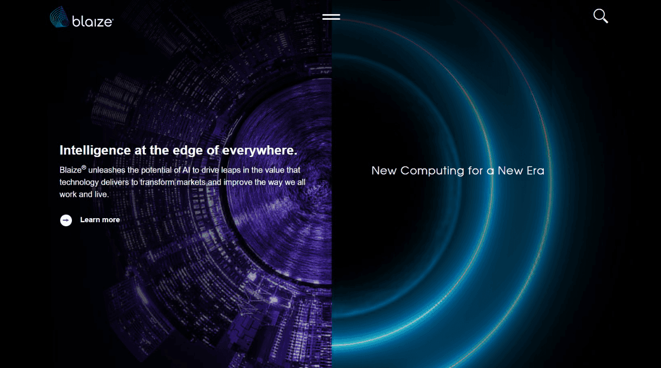 Blaize AI Edge Computing