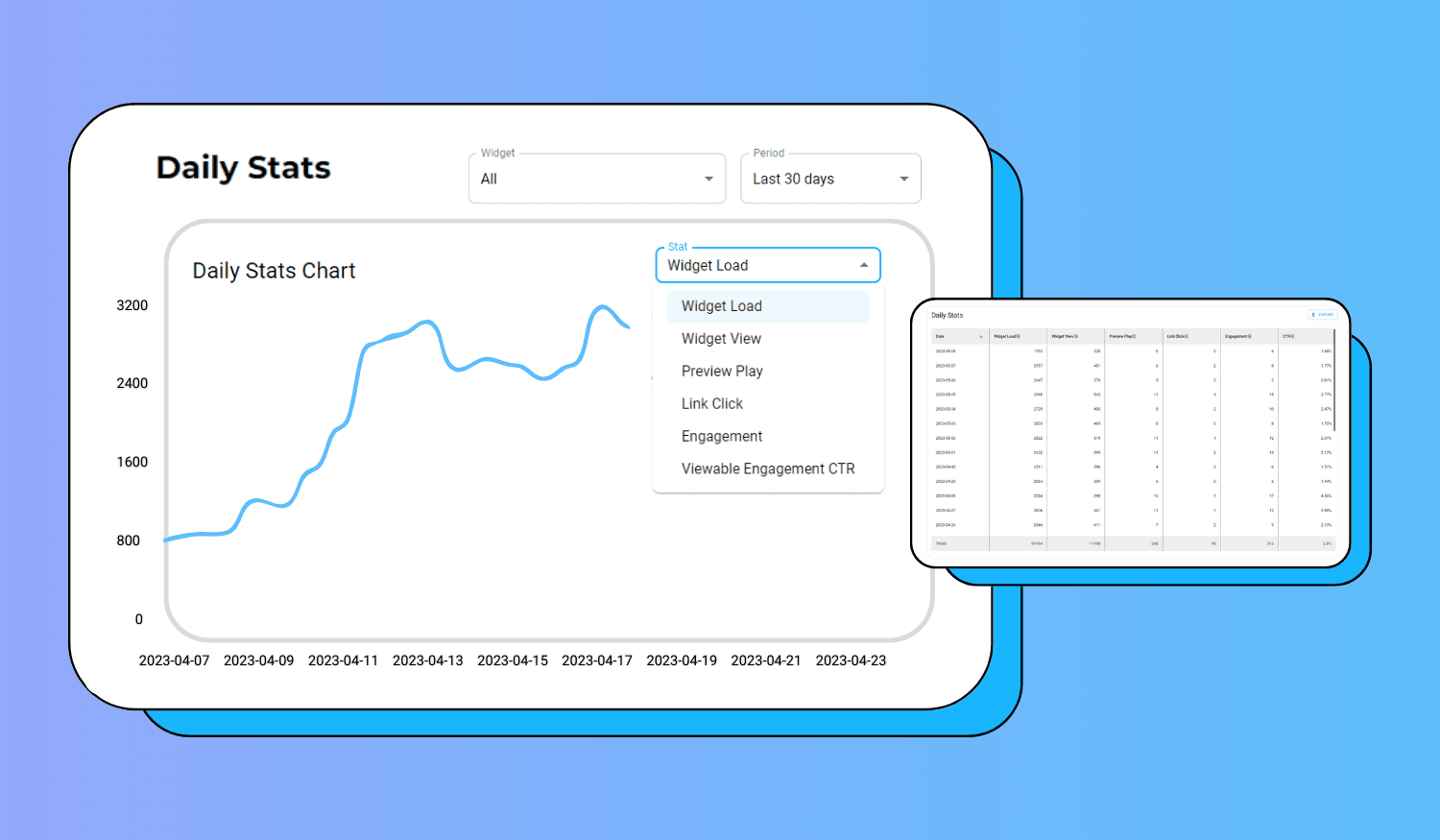 Headliner video creation tool screenshot