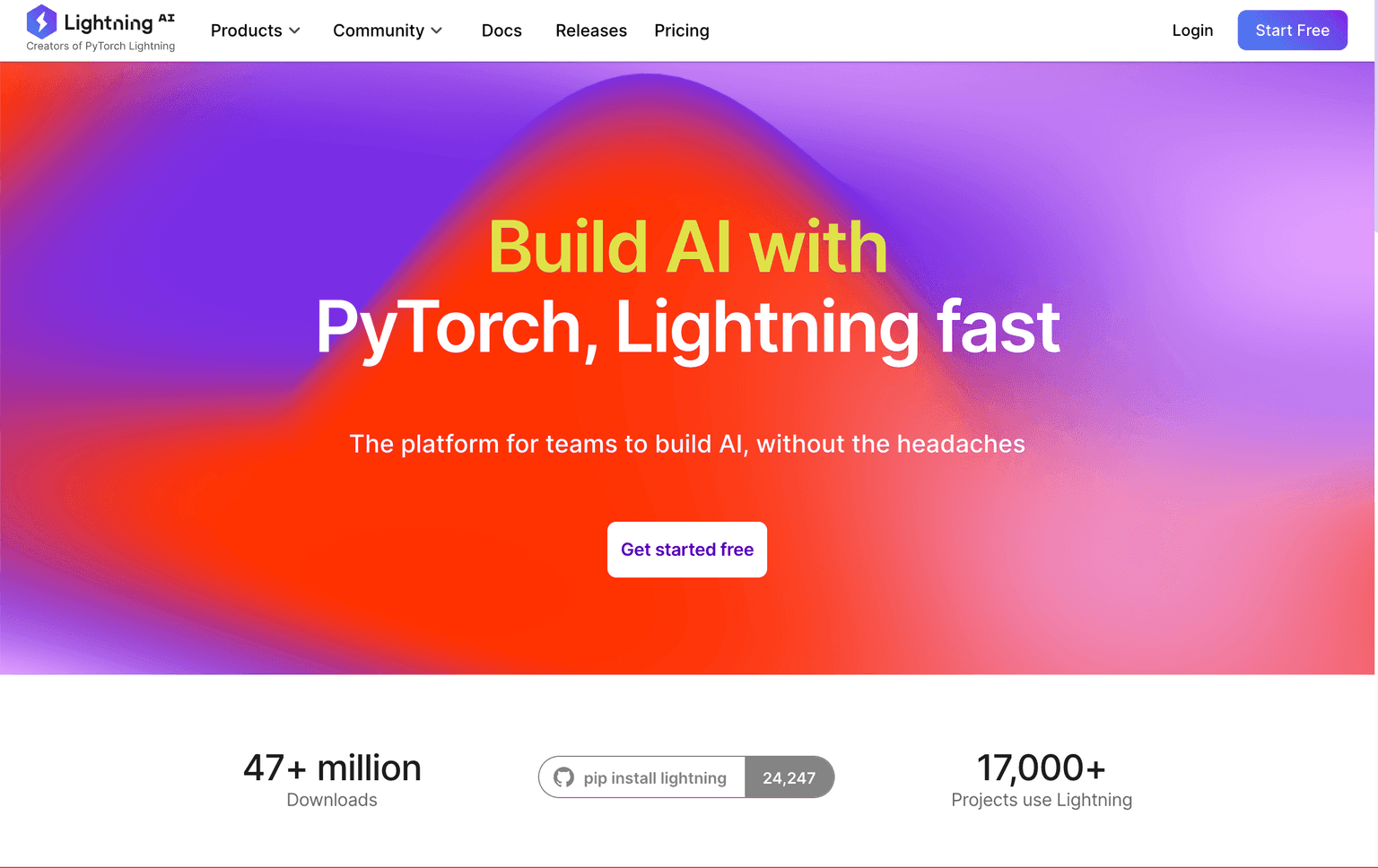 Lightning AI - PyTorch Development Platform