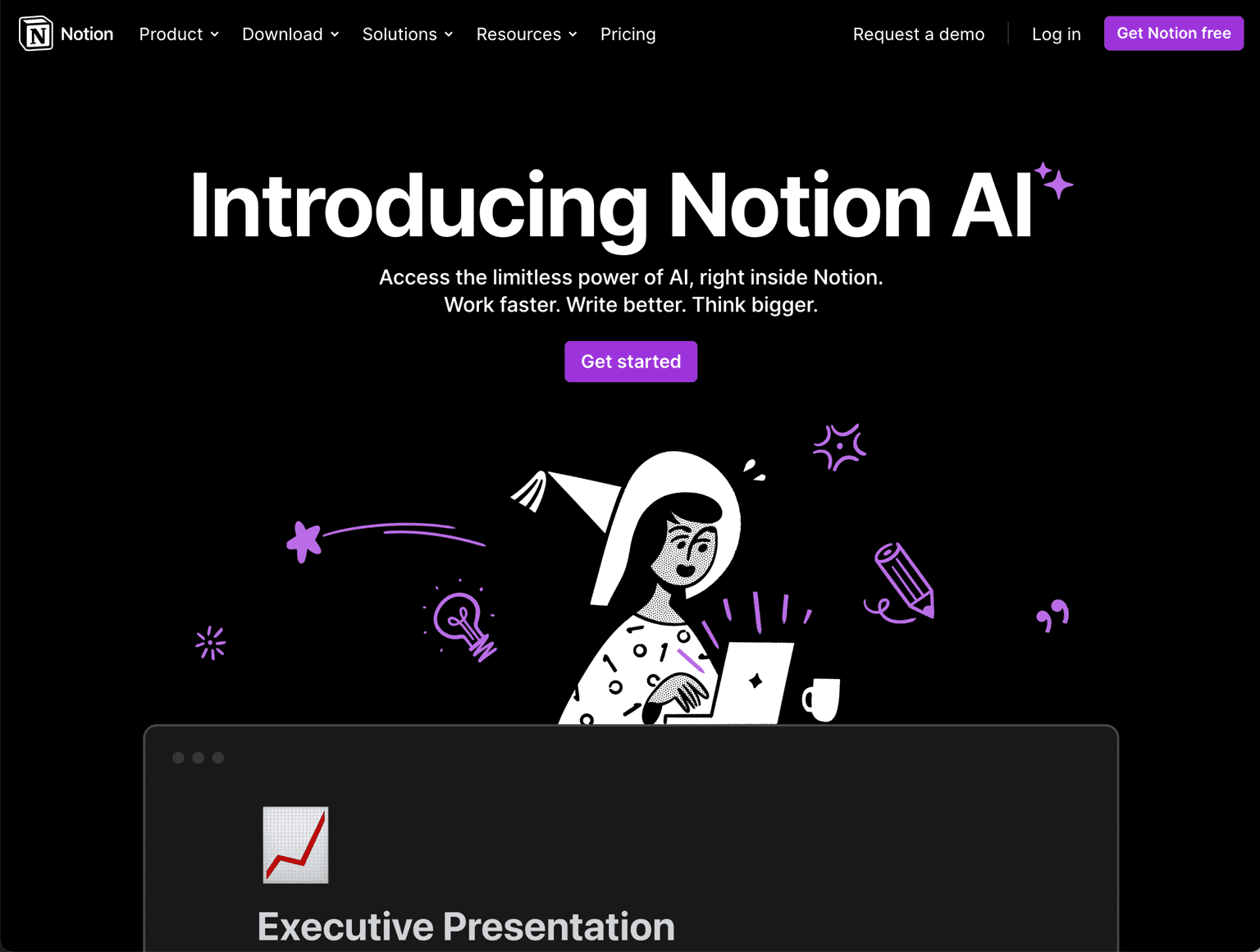 Notion AI - Writing Assistant Platform