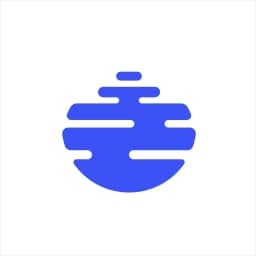 Ocean.io's sleek blue logo.