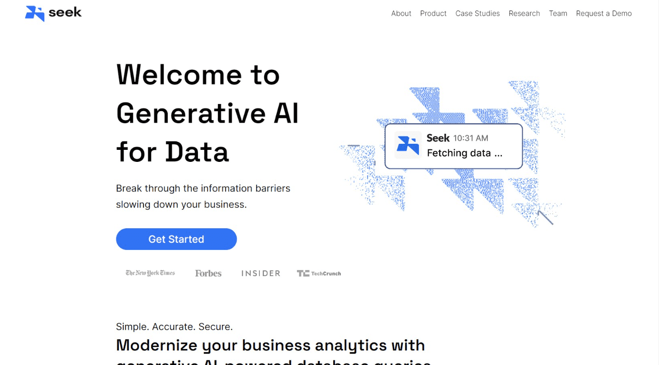 Seek AI Business Analytics