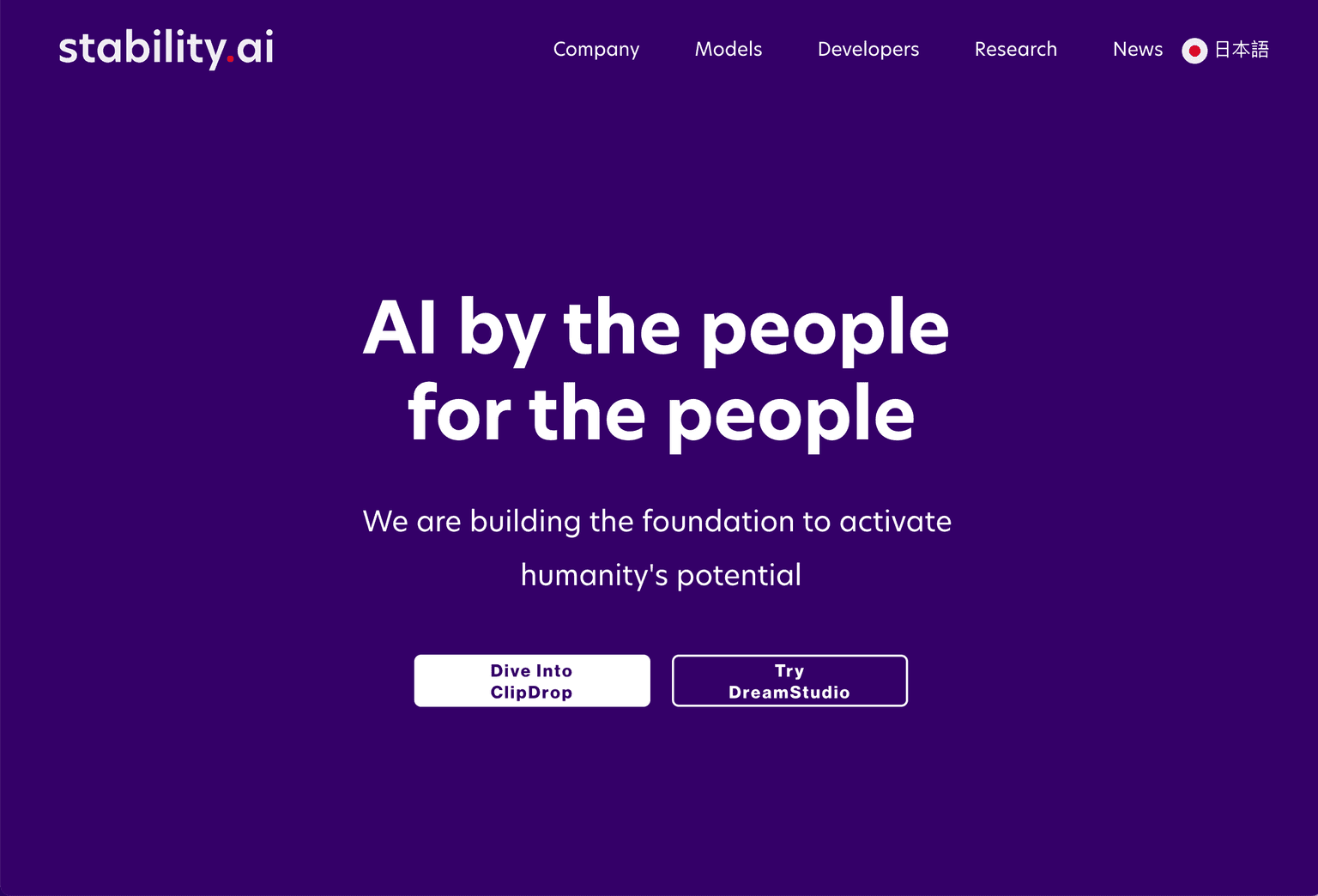 Stability AI - Open Source AI Models