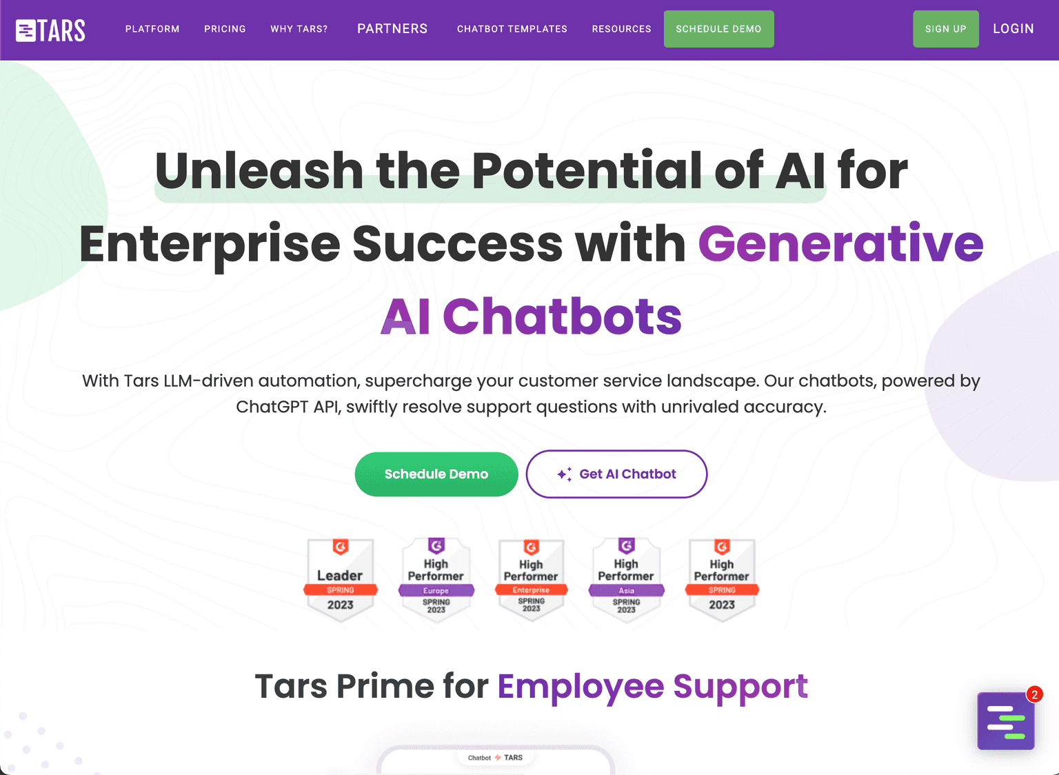 Tars - AI Chatbot Platform