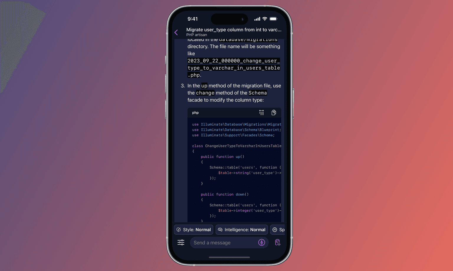 Chatty Butler productivity tool screenshot 2