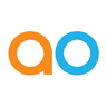 App Orchid logo, an orange and blue lowercase ao mark for the enterprise semantic layer platform