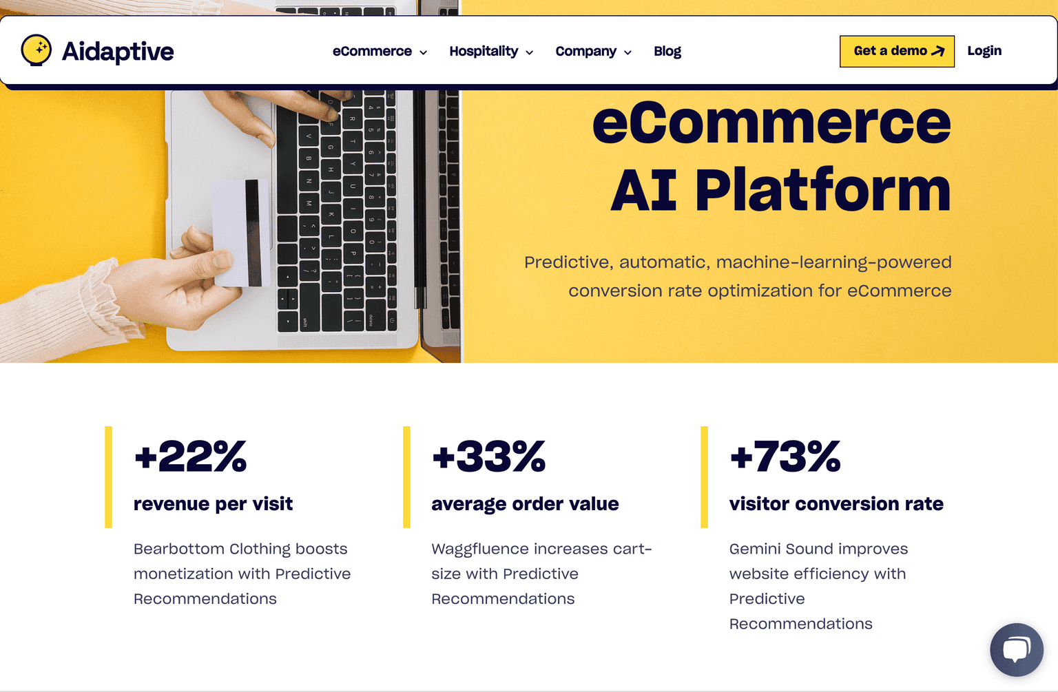 Aidaptive e-commerce tool screenshot 4