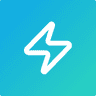 AIEmployes logo, a teal gradient rounded square with a white lightning bolt