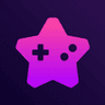 Astrocade browser games brand logo icon mark