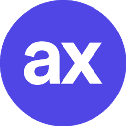 Axiamatic program risk brand logo icon mark