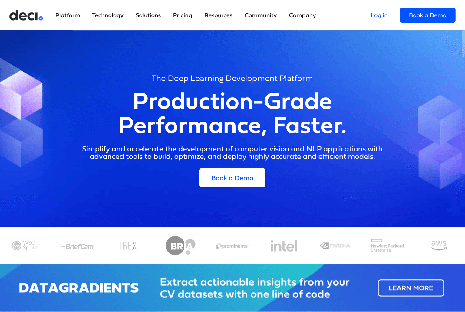 Deci - Deep Learning Development Platform