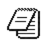 dottxt outlines library brand logo icon mark