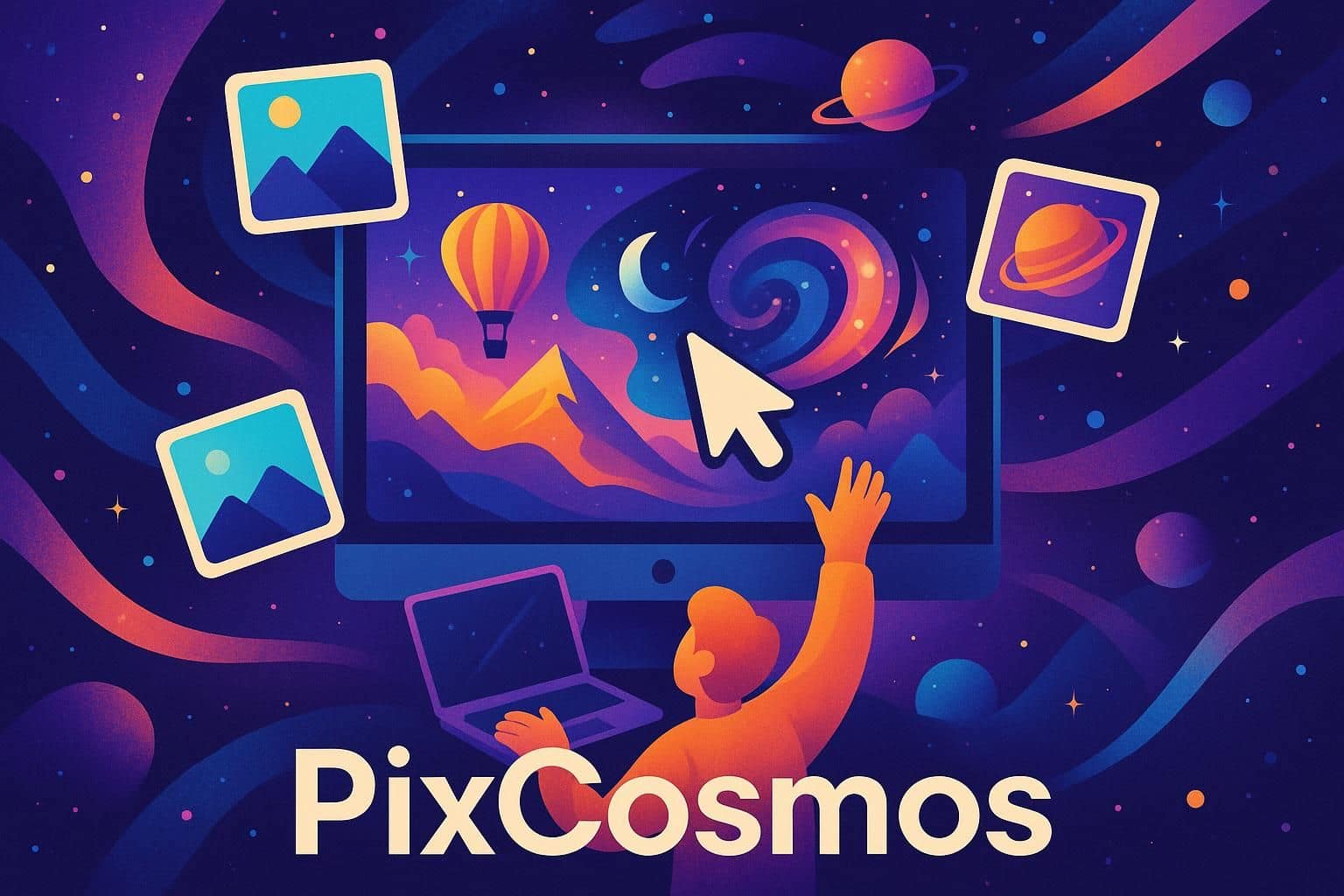 PixCosmos ai art & image creation tool screenshot