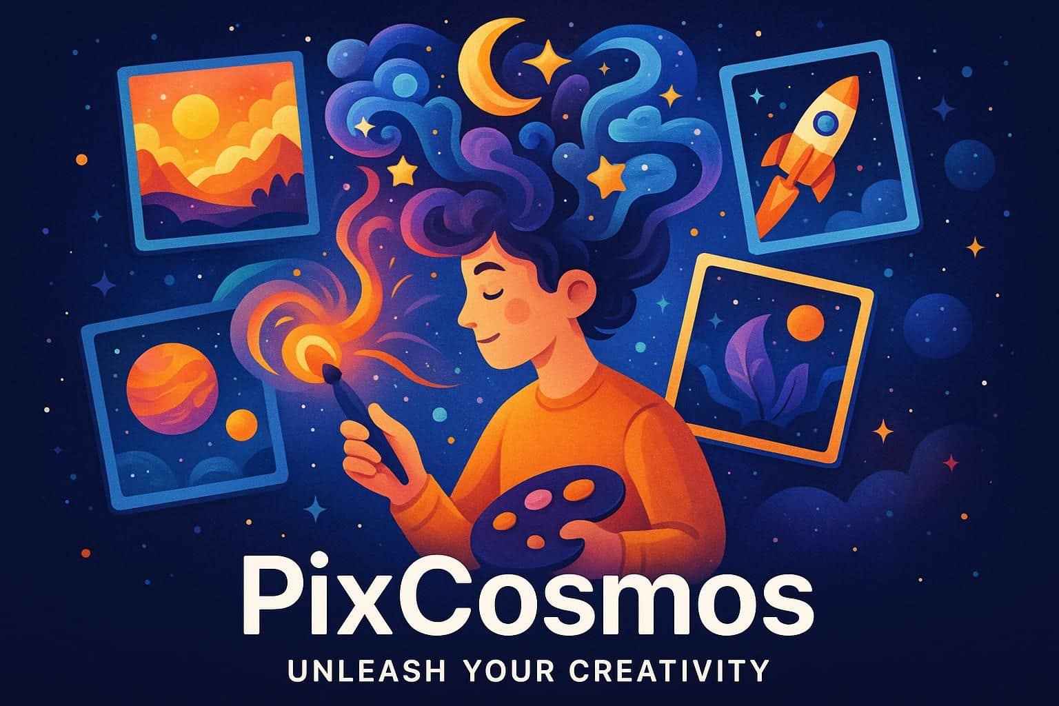 PixCosmos ai art & image creation tool screenshot 2
