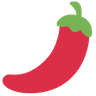 FreeMode.ai app icon, a red chili pepper mark on a white rounded square