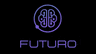 Futuro AI logo, a purple brain circuit mark above the FUTURO wordmark for the AI answering service