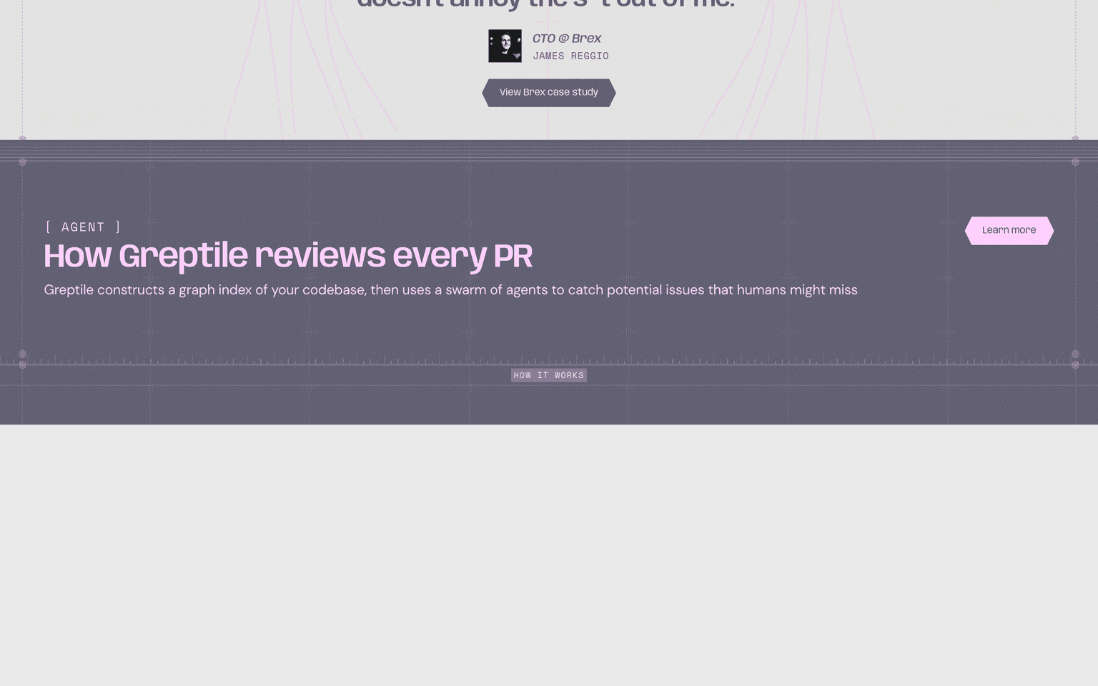 Greptile developer tools tool screenshot