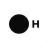 H Company runner h brand logo icon mark