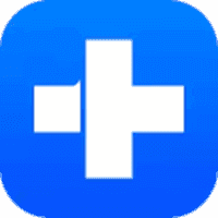 Wondershare Dr.Fone app icon, a white cross on a blue rounded square