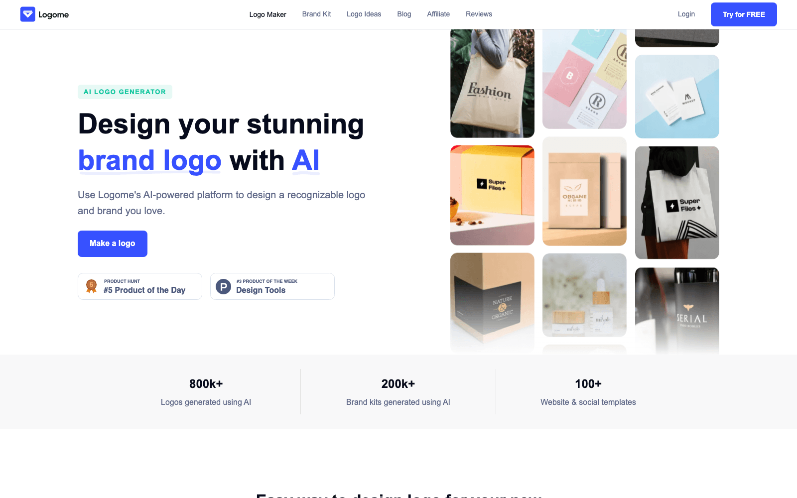 Logome.ai ai art & image creation tool screenshot