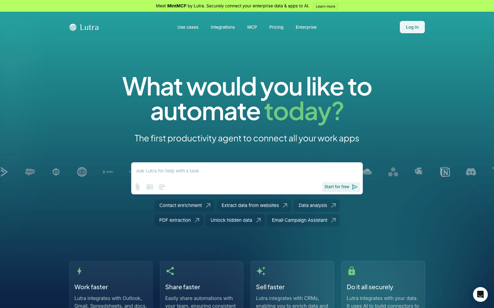 Lutra AI workflow automation tool screenshot
