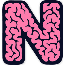 Neurometric small language models brand logo icon mark