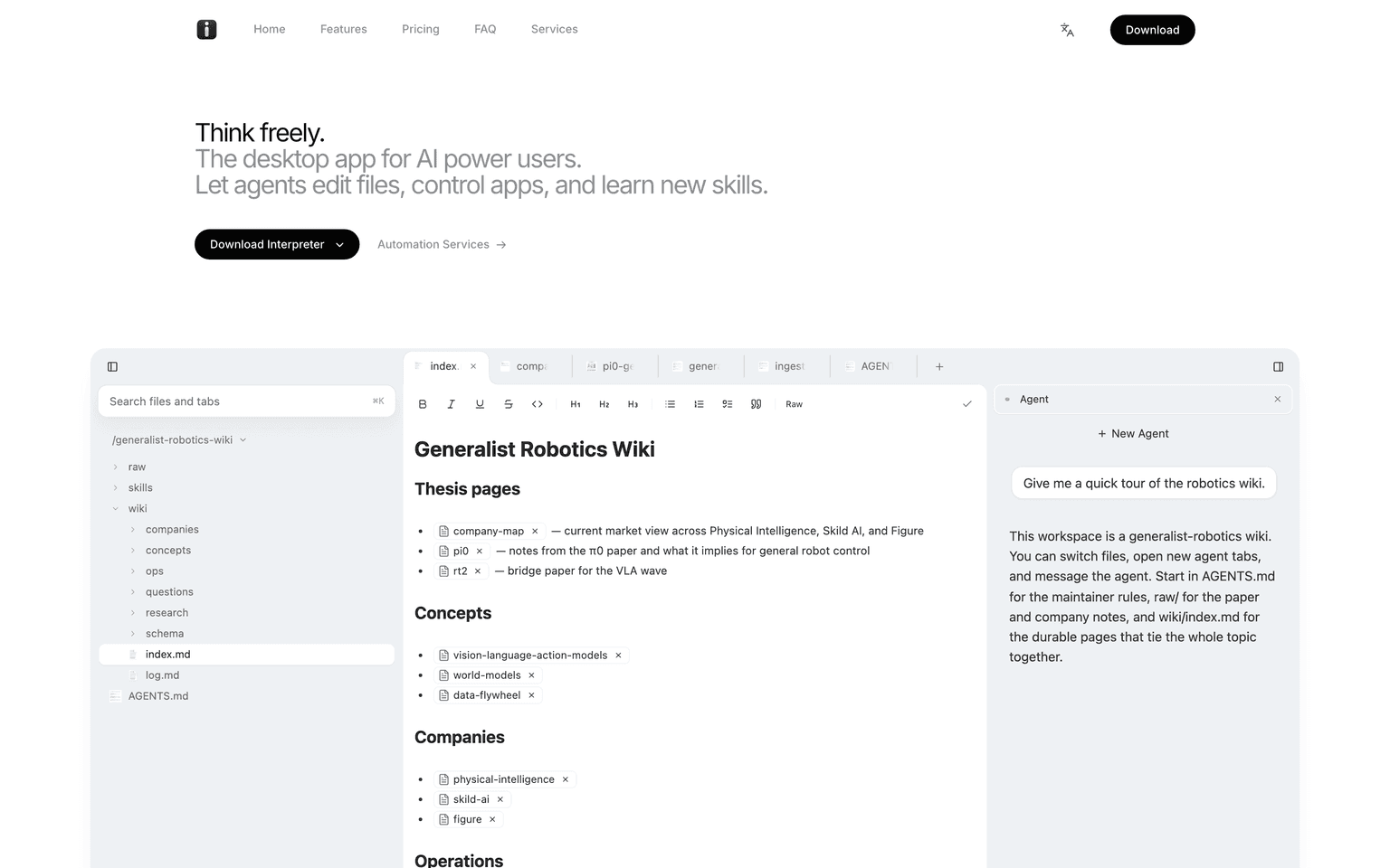 Open Interpreter Screenshot