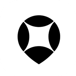 Owner logo, a black rounded location-pin mark for the restaurant growth platform