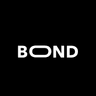 Bond logo, a white BOND wordmark on black for the AI chief-of-staff agent in Slack