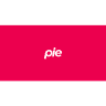 Pie hyperlocal ads brand logo icon mark