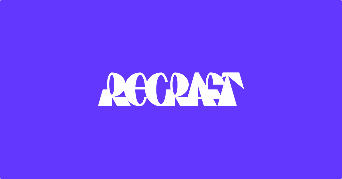 Recraft AI Design Platform Screenshot