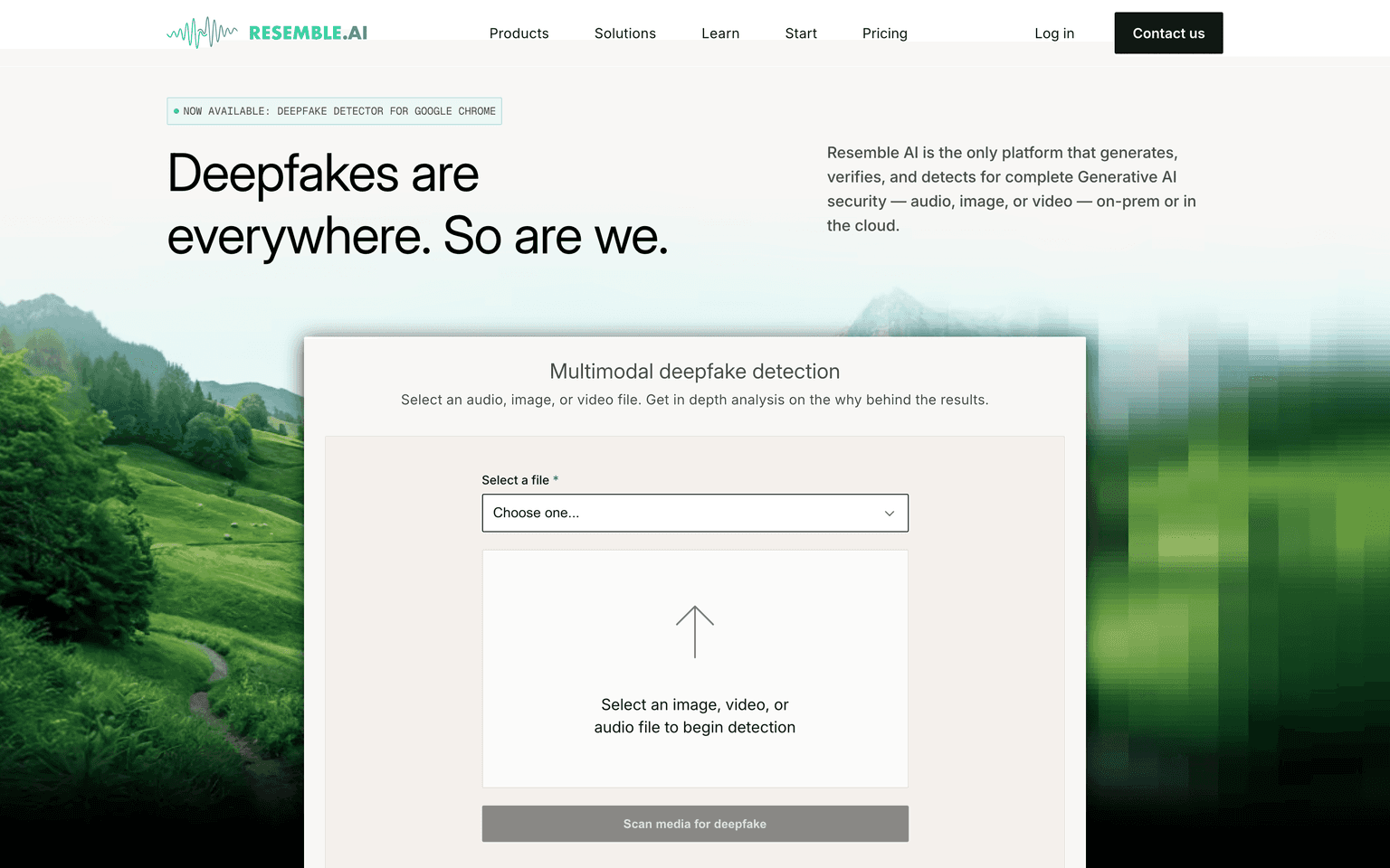 Resemble AI Screenshot
