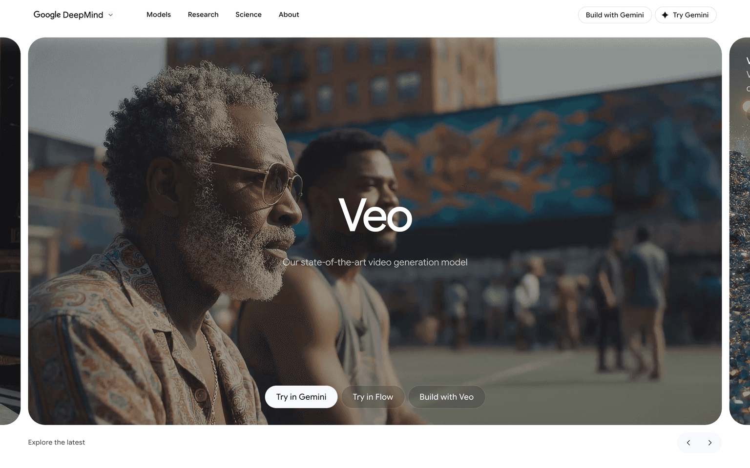 Google Veo Screenshot