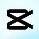 CapCut video creation tool logo