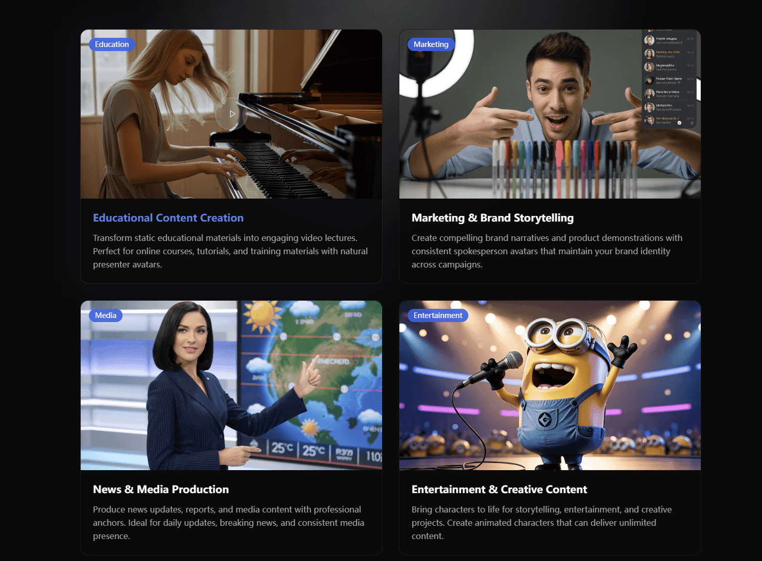 Infinite Talk AI Tools video creation tool screenshot
