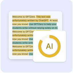 GPTZero ai content writing tool logo