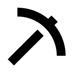 Pickaxe no-code / low-code tool logo