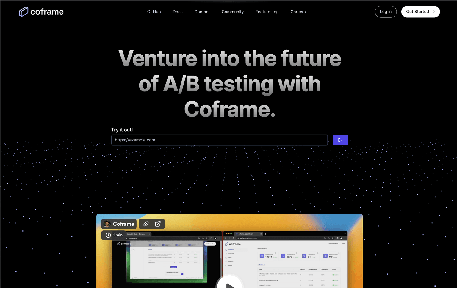 Coframe AI UX Enhancement.