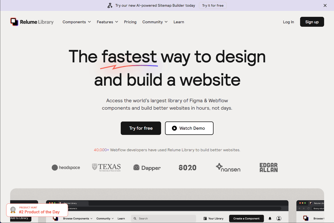 Relume Library - Webflow Component Library