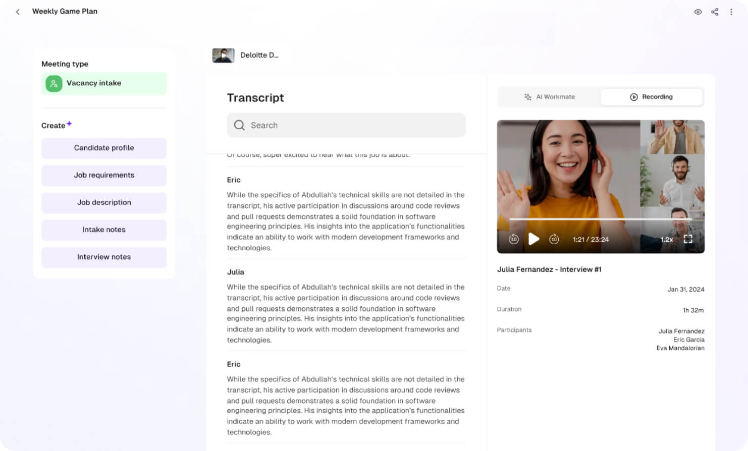 Carv hr & job search tool screenshot