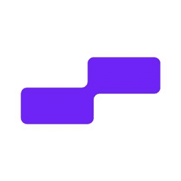 SiliconFlow purple offset stepped brand logo mark for the inference platform