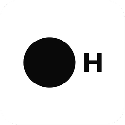 H Company runner h brand logo icon mark