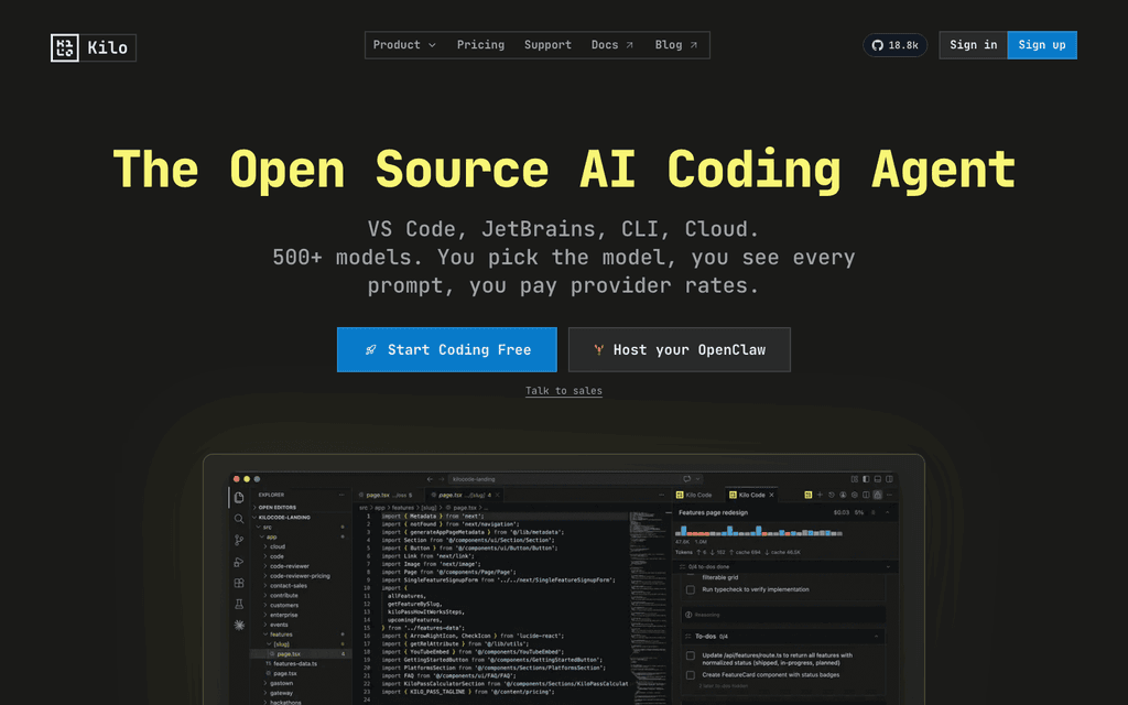 Kilo Code: Open Source AI Coding Agent