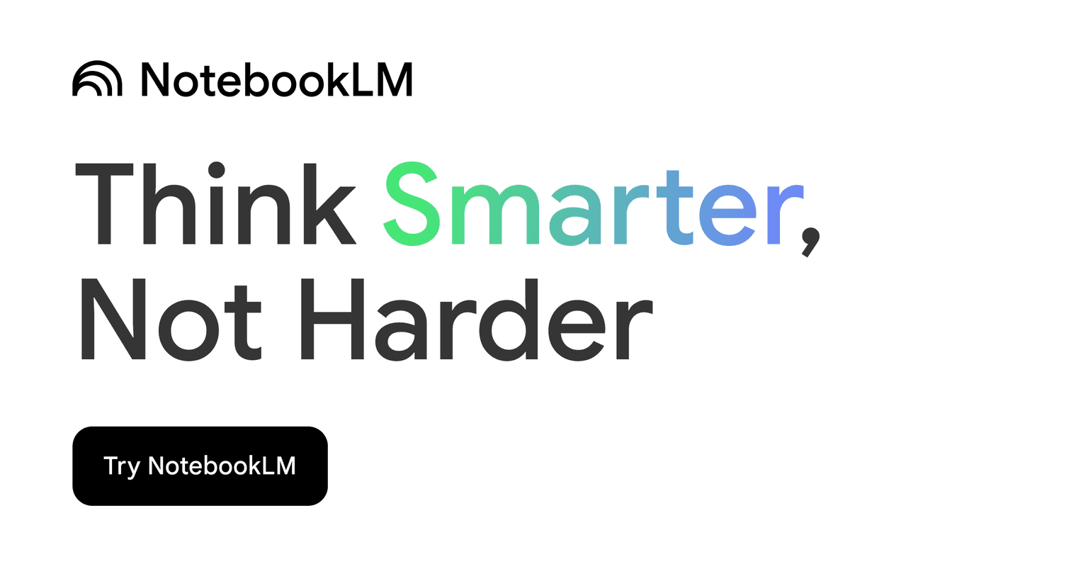 NotebookLM education & learning tool screenshot