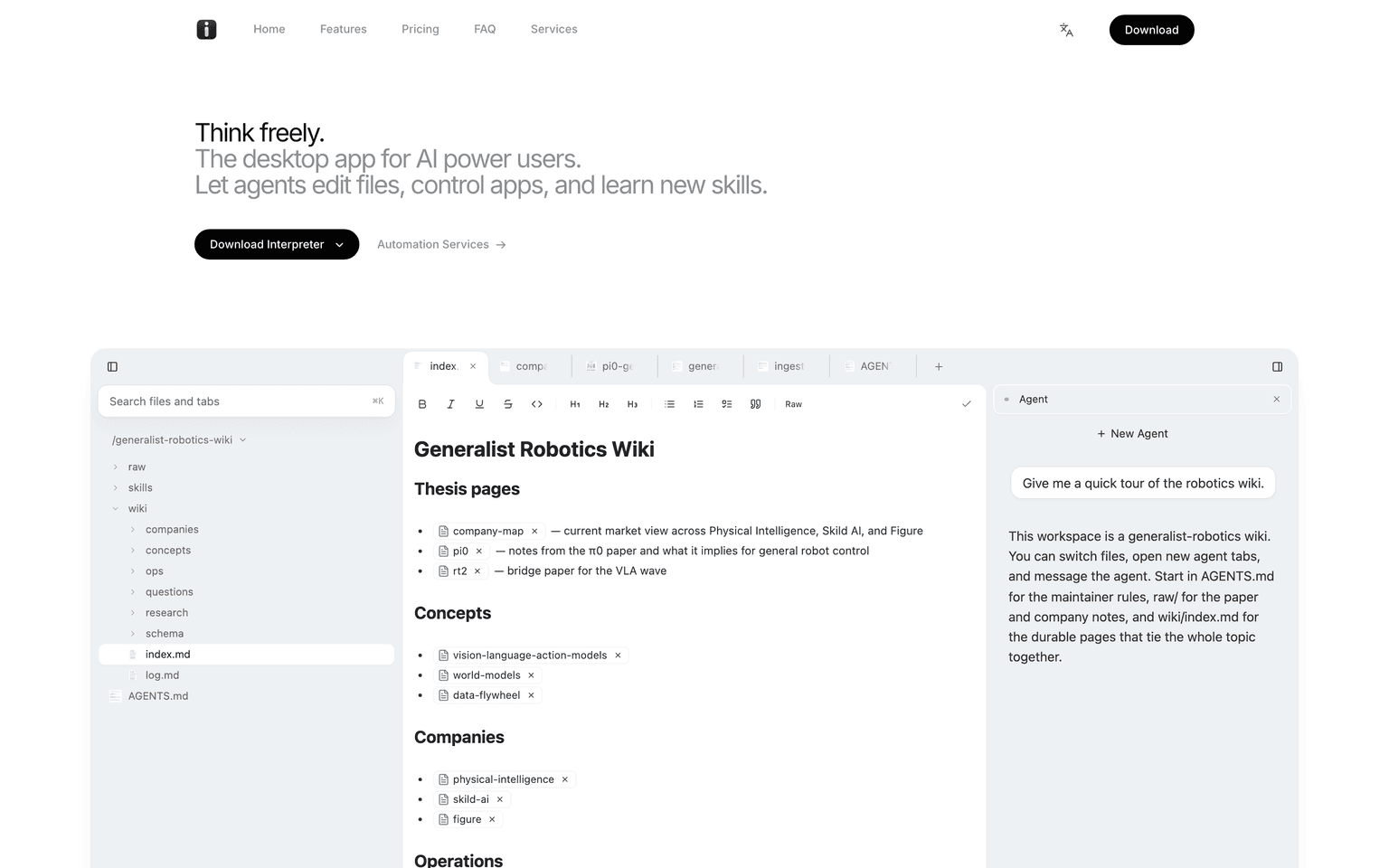 Open Interpreter Screenshot
