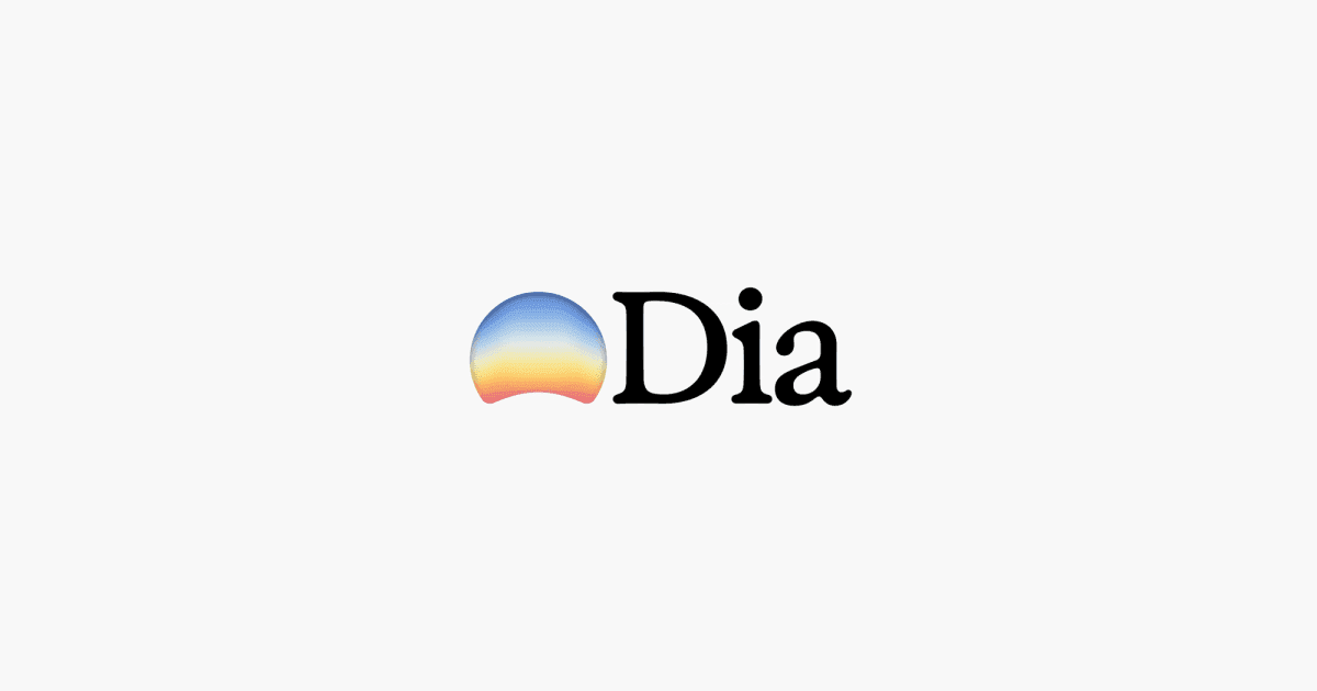 Dia AI Browser Screenshot