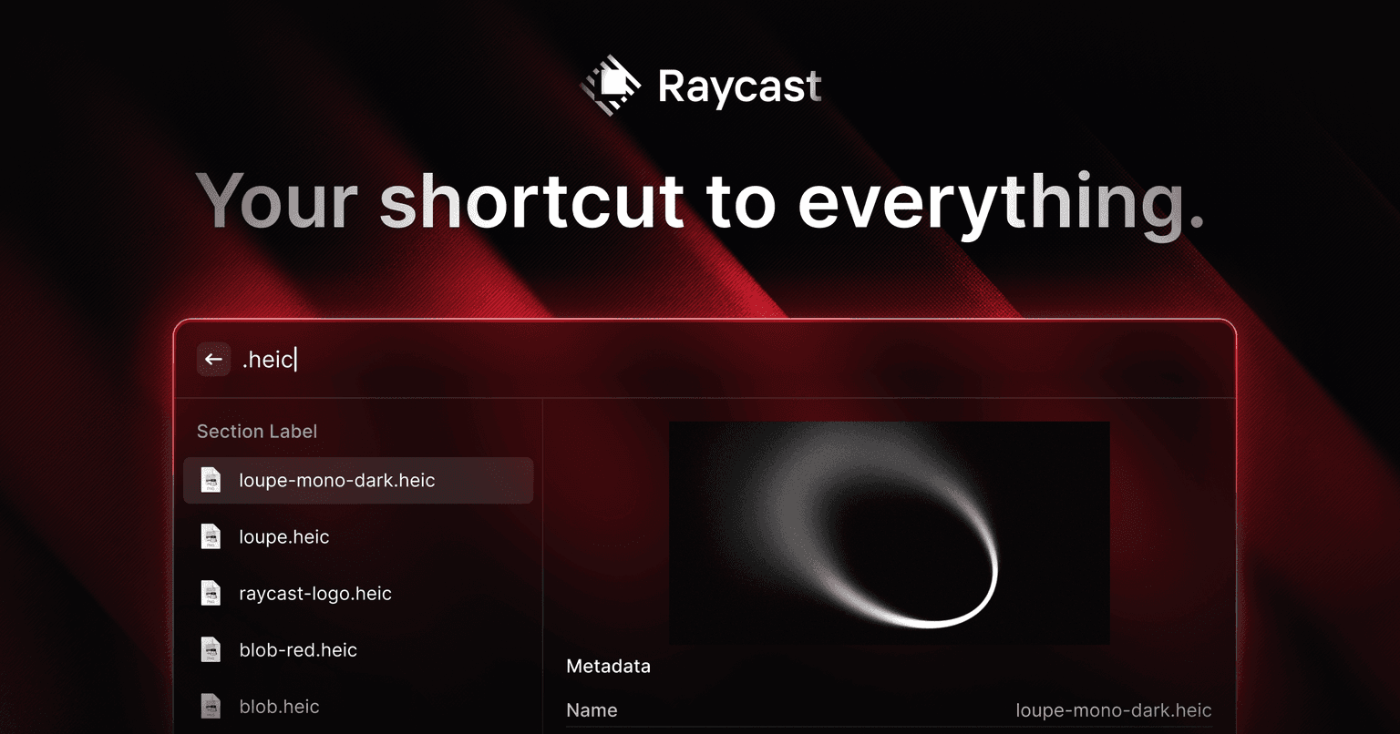 Raycast AI Launcher Screenshot