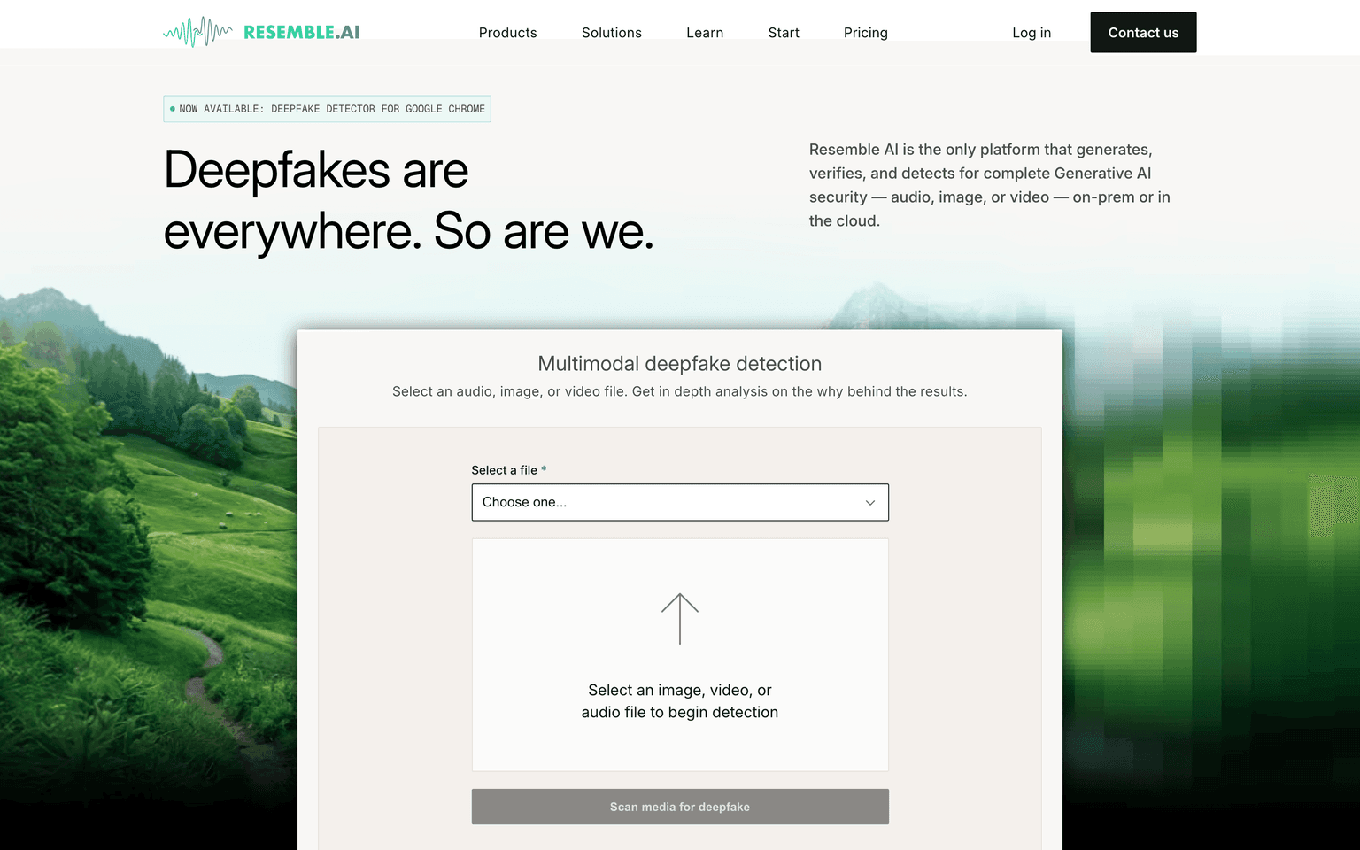 Resemble AI Screenshot
